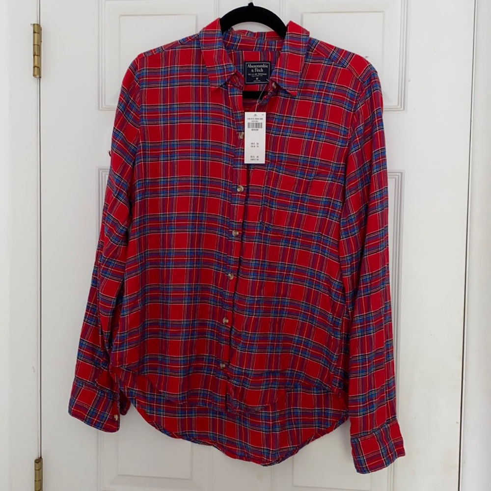 Abercrombie flannel shirt